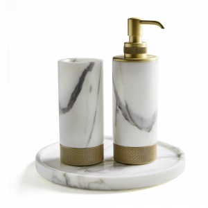 AP99A 3SC Набор из 3 шт., стакан, диспенсер, лоток D. 22 - H. 22 Moderno