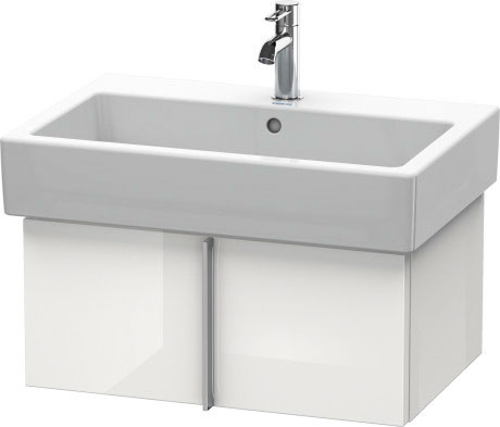 VE610504949 Vero Тумбочка подвесная Графит матовый, декор Duravit - Вид №2
