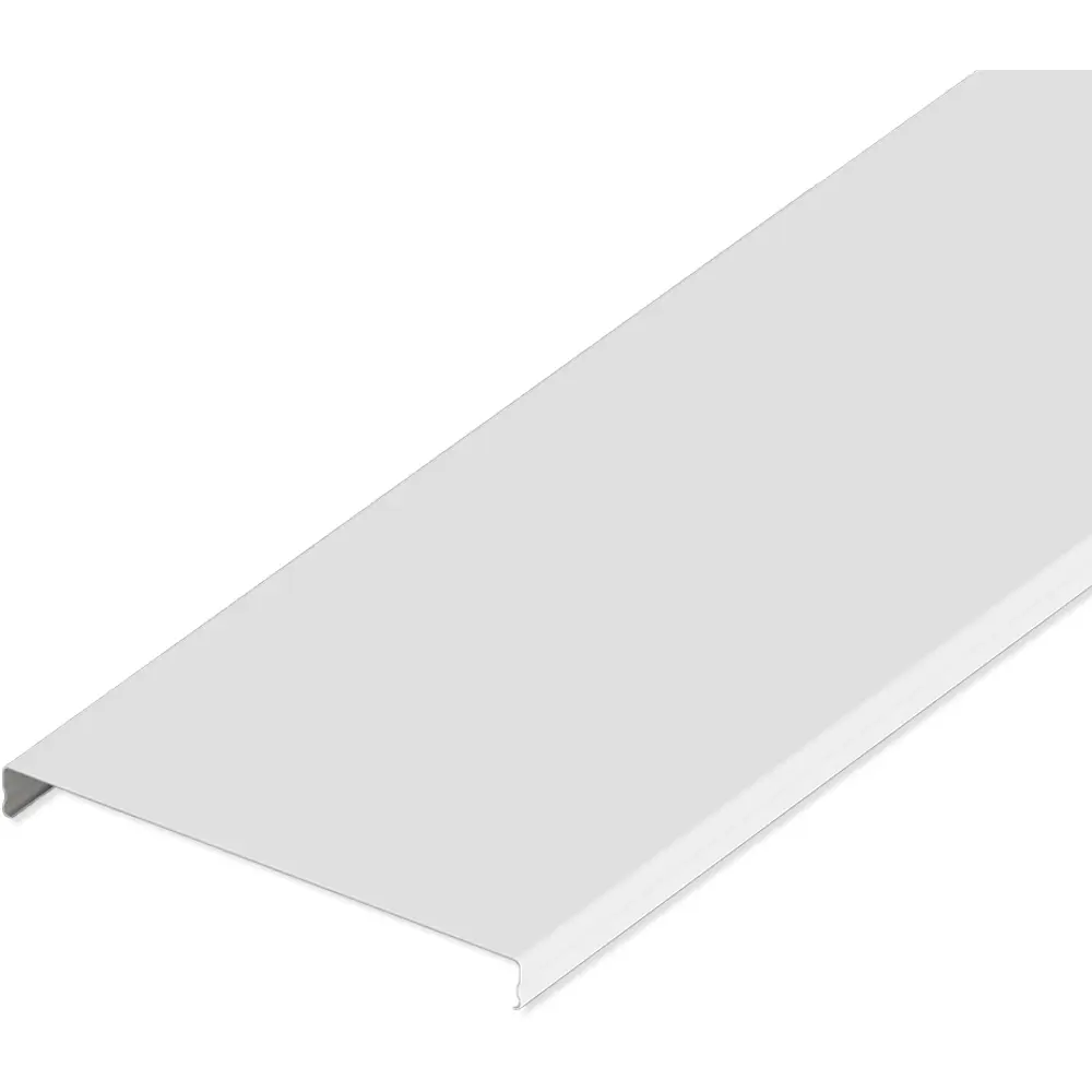 Рейка Албес Эконом AN135A 3x0.135 м белый матовый Нет STLM-2015109