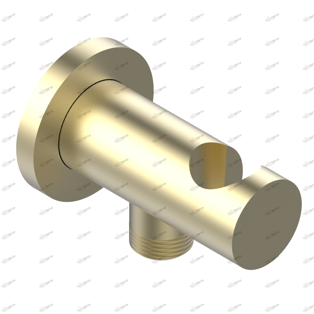 G3V-53L Вывод встраиваемый в стену с крючком Thg-paris Montaigne marbre blanc Vénus Матовое светлое золото G3V-53L CAT.F