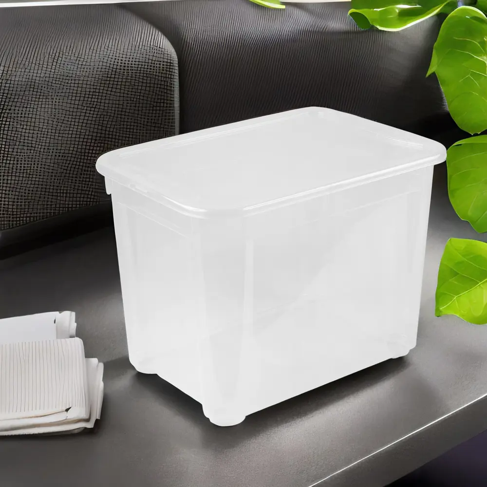 Santreyd Кристалл — прозрачный пластиковый контейнер с крышкой 22 л 18421410 STLM-0010742 - Вид №4