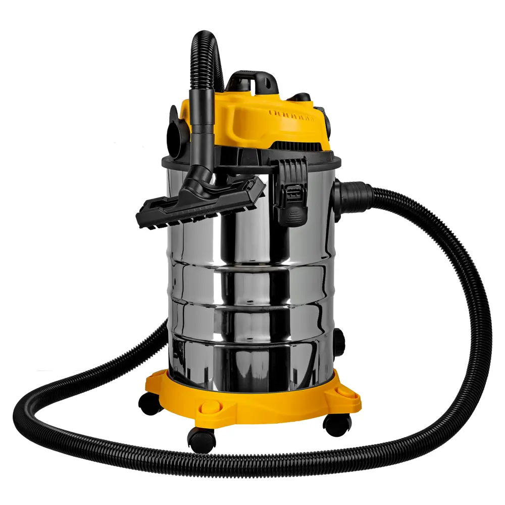 Строительный пылесос DENZEL LVC30 для сухой и влажной уборки с 30-литровым баком 88659605 STLM-0848221 - Вид №2