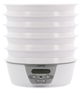 9934672 Сушилка для овощей и фруктов MARTA MT-FD1888D белый