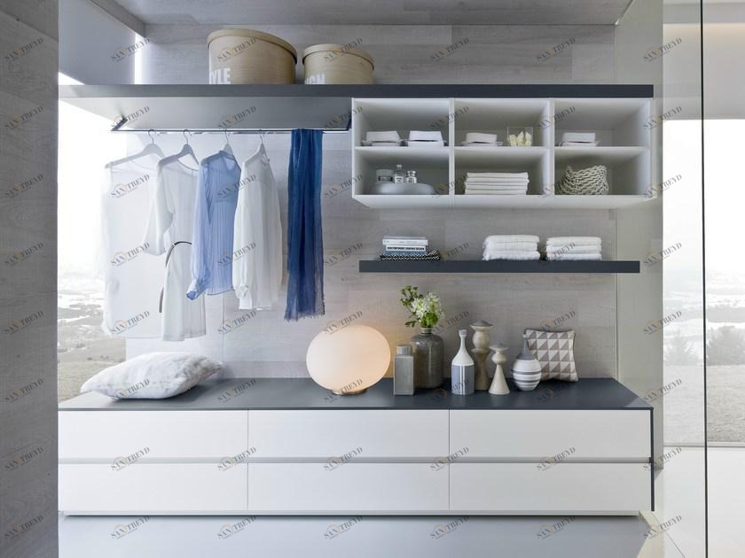 Ideagroup Модульная деревянная гардеробная Nyù sun-id-1355277