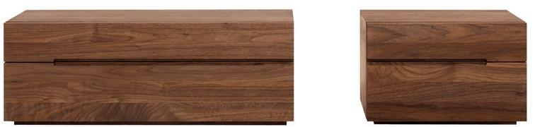 ZEITRAUM Прикроватная тумбочка из массива дерева с ящиками sun-id-1504349 - Вид №5