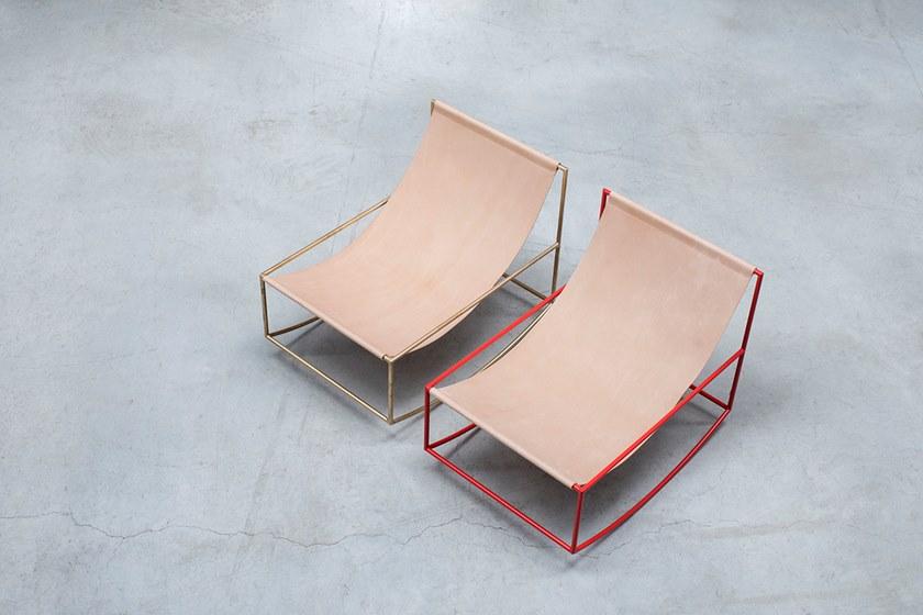 valerie_objects Кресло-качалка из стали с порошковым покрытием  V9018020  - Вид №17