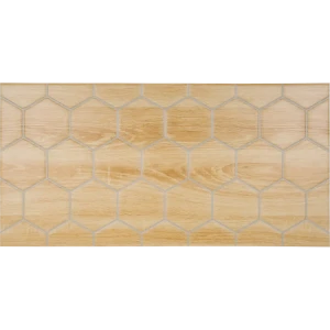 Плитка настенная Wood «Гексо» 60x30 см 1.62 м2 цвет бежевый
