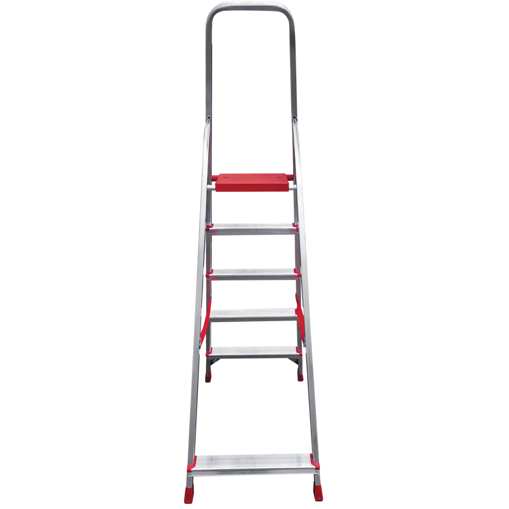 Стремянка Новая Высота Артель 3110 5 ступеней алюминий STLM-2148874 - Вид №1