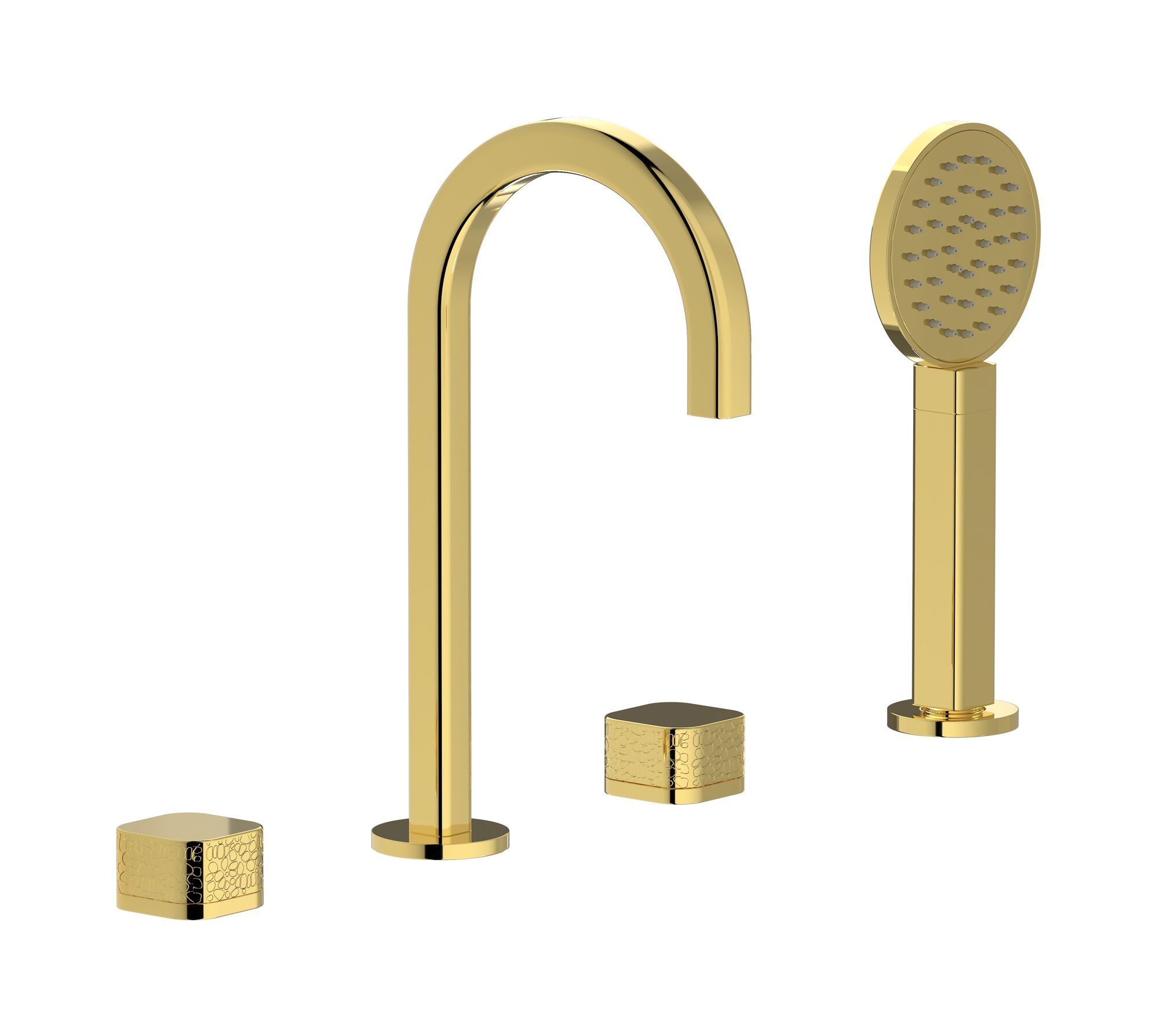 Смеситель для ванны с ручным душем IB гелий ARCH-00014103 - Вид №9