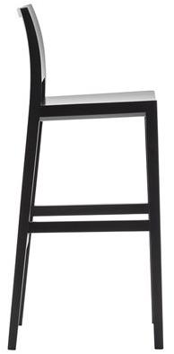 Andreu World Барный стул высокий деревянный Duos Bq2756 - Вид №2