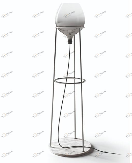 Natuzzi Торшер из дутого стекла Dami sun-id-1460086