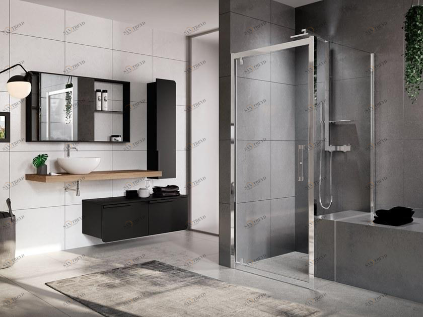 NOVELLINI Фиксированная боковая панель Rose rosse sun-id-1384627