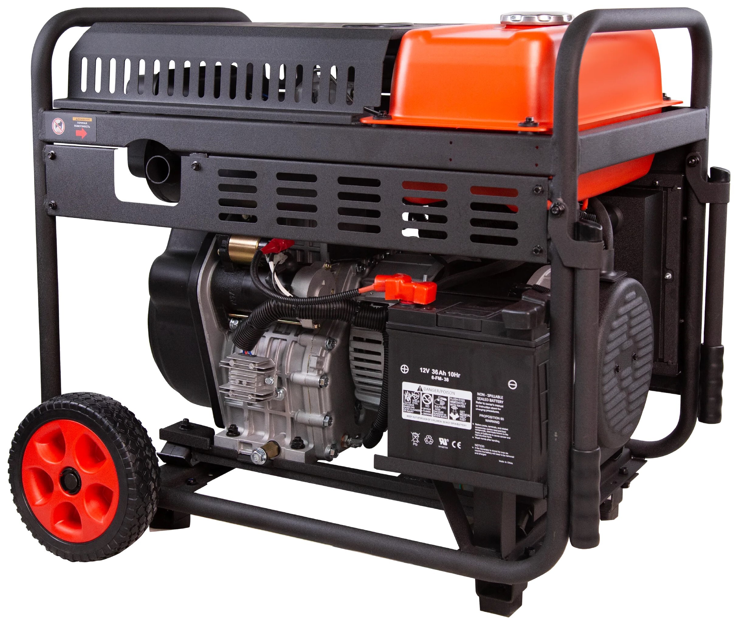 Электрогенератор  дизельный  A-iPower AD9500TFEA 9191142 STDN-0144954 - Вид №5