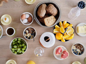 Графин из дутого стекла