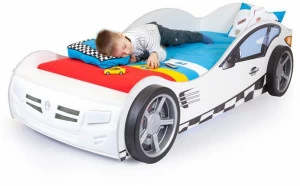 Кровать машина ABC-KING Formula (160*90) Белая