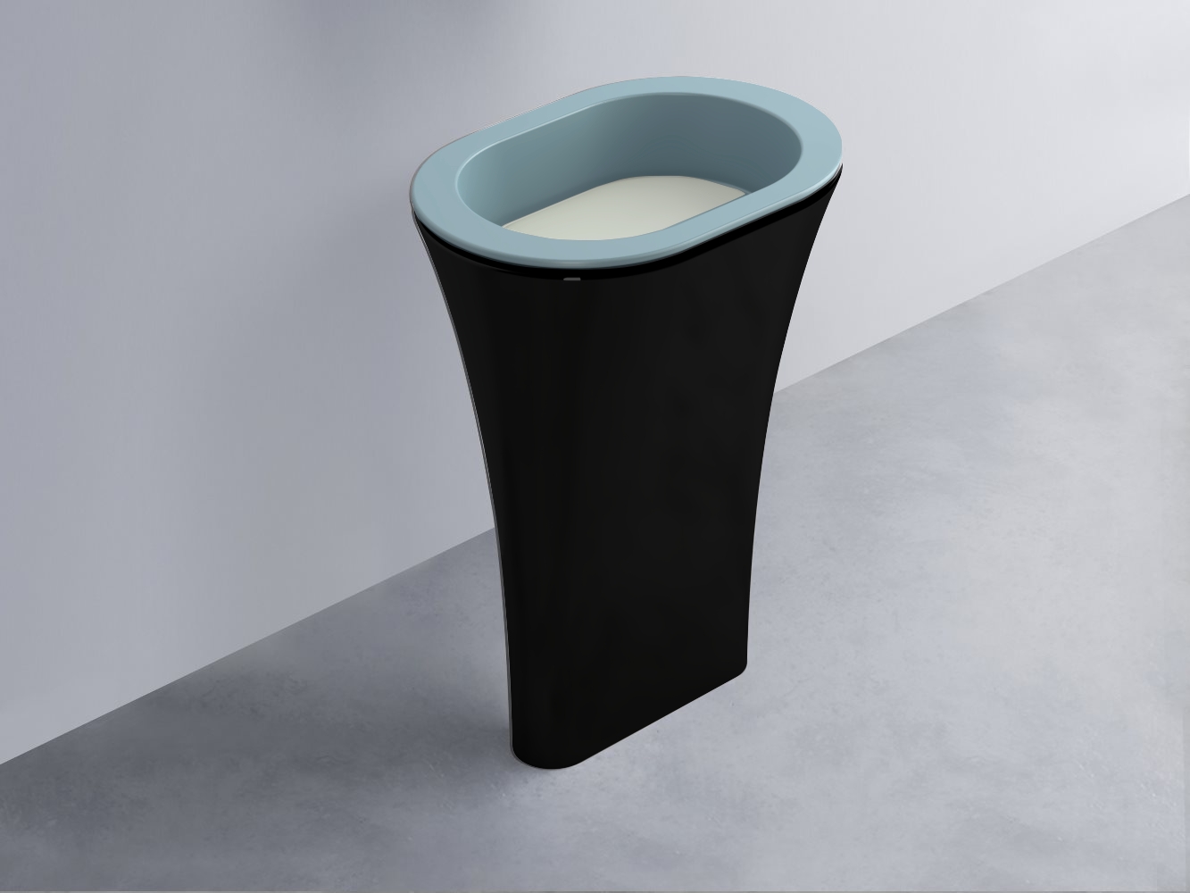 AMLA65-PL+AMPILO-PM+AMCOLO-N Раковина Amedeo Ovale отдельностоящая cielo Enjoy + Amedeo Ceramica Cielo