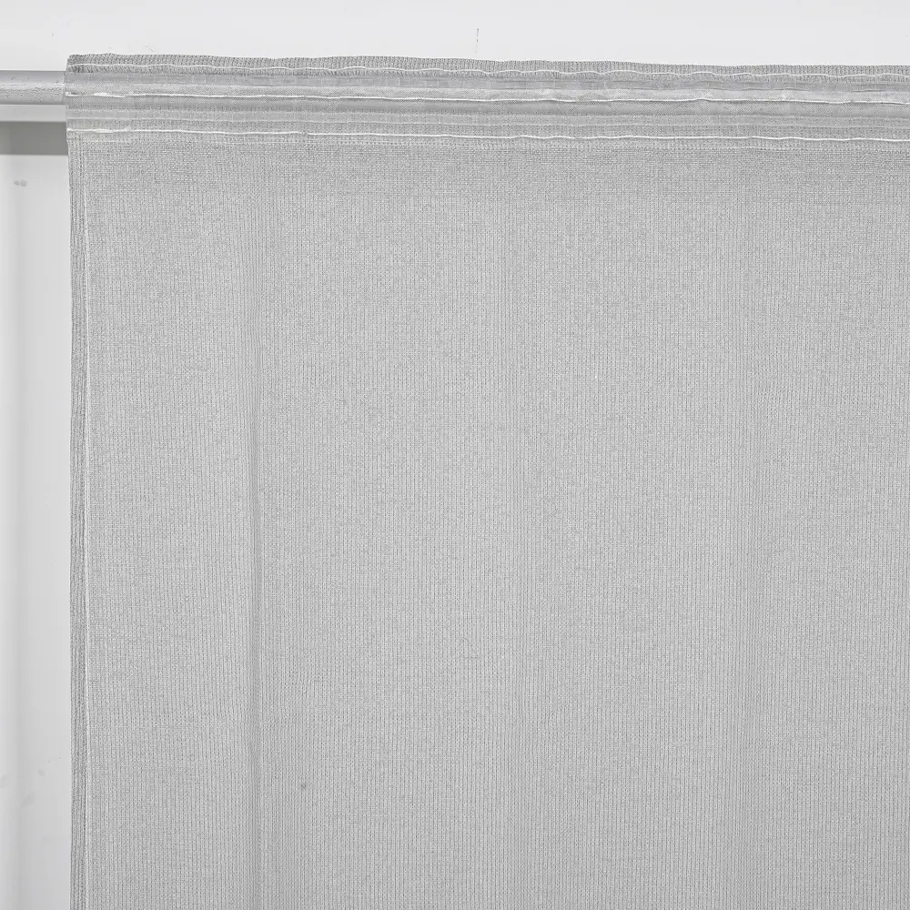 Тюль на ленте Inspire Sandro 250x280 см цвет серый 86255202 STLM-2190522  - Вид №5