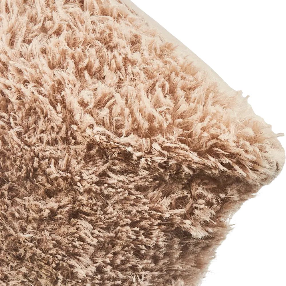 Подушка Искусственный мех 40x40 см цвет серо-коричневый 82745296 STLM-2037402 Eclair  - Вид №2