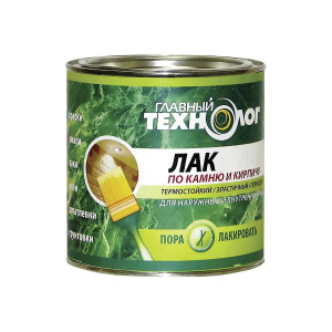 91262751 Лак по камню и кирпичу 3 л глянцевый STLM-0526851 ГЛАВНЫЙ ТЕХНОЛОГ