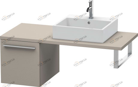 XL543101414 Шкафчик для консоли X-Large #XL5431 400 x 548 мм Терра, декор Duravit