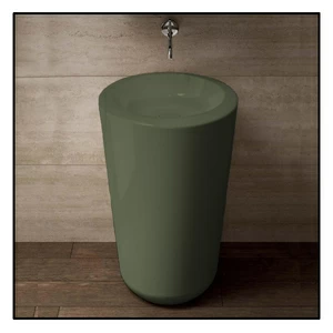 FLFREECAG Накладная раковина на столешницу  круглая Ceramica Cielo