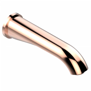 A2N-22SG Излив для ванны встраиваемый в стену - СУПЕР ГОЛИАФ Thg-paris Mossi со светлым хрусталём Розовое золото