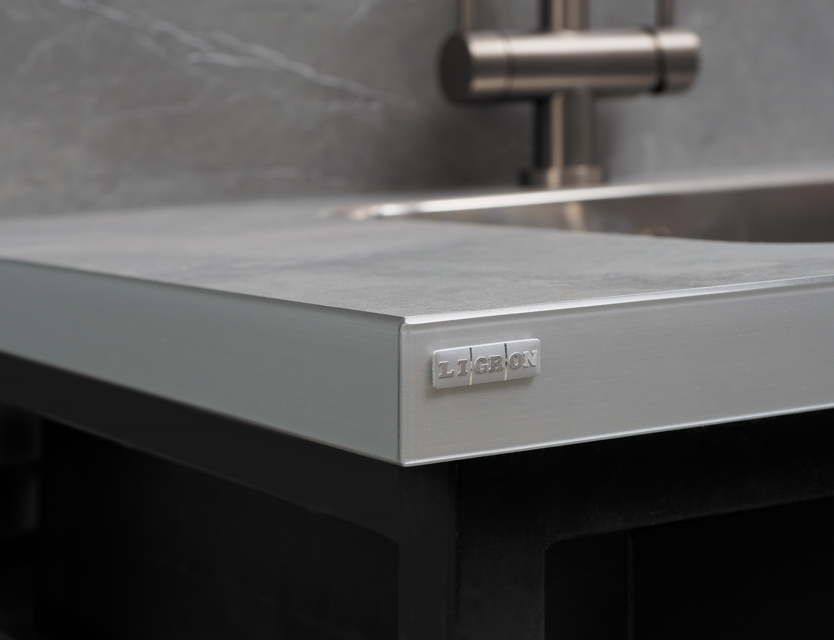 Столешницы для кухни - Пульпис сильвер LIGRON LIST383 2127 - Вид №15