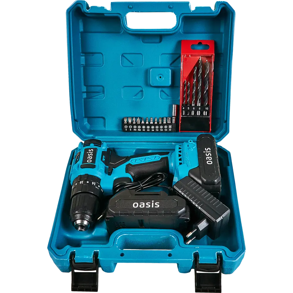 Бесщеточный шуруповерт Oasis ASU-18A с двумя аккумуляторами 86578029 STLM-1538260 - Вид №5