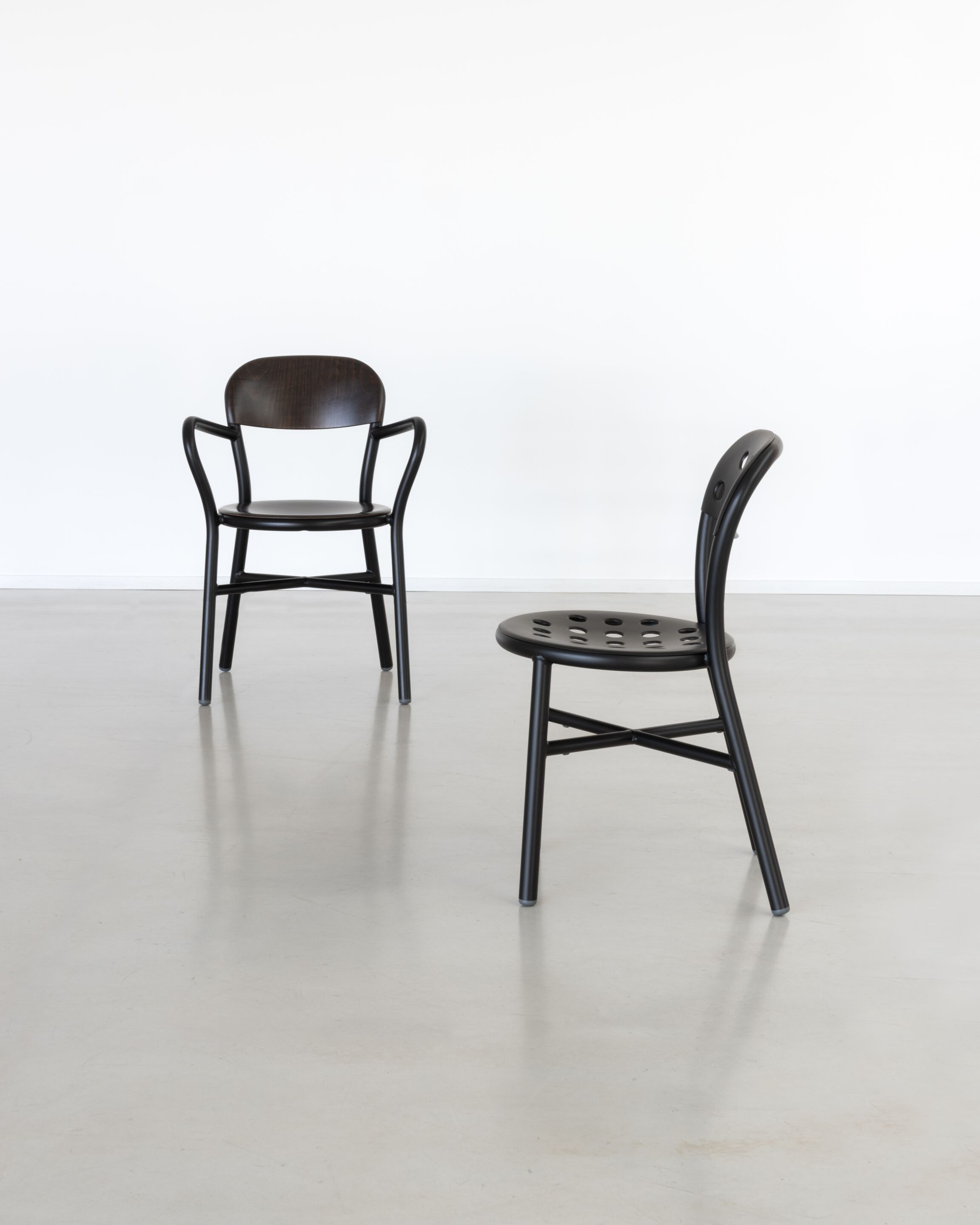 Алюминиевый штабелируемый стул с подлокотниками Magis труба ARCH-00095198 - Вид №5