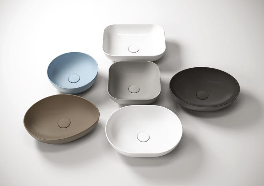 Керамическая овальная столешница Olympia Ceramica Trend ARCH-00008860 - Вид №1