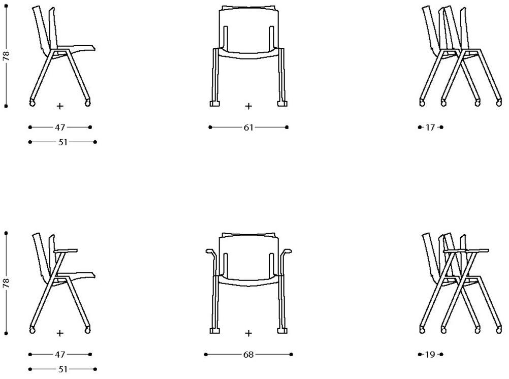 LAMM Складное кресло на колесиках Hl³ sun-id-1446982 - Вид №7