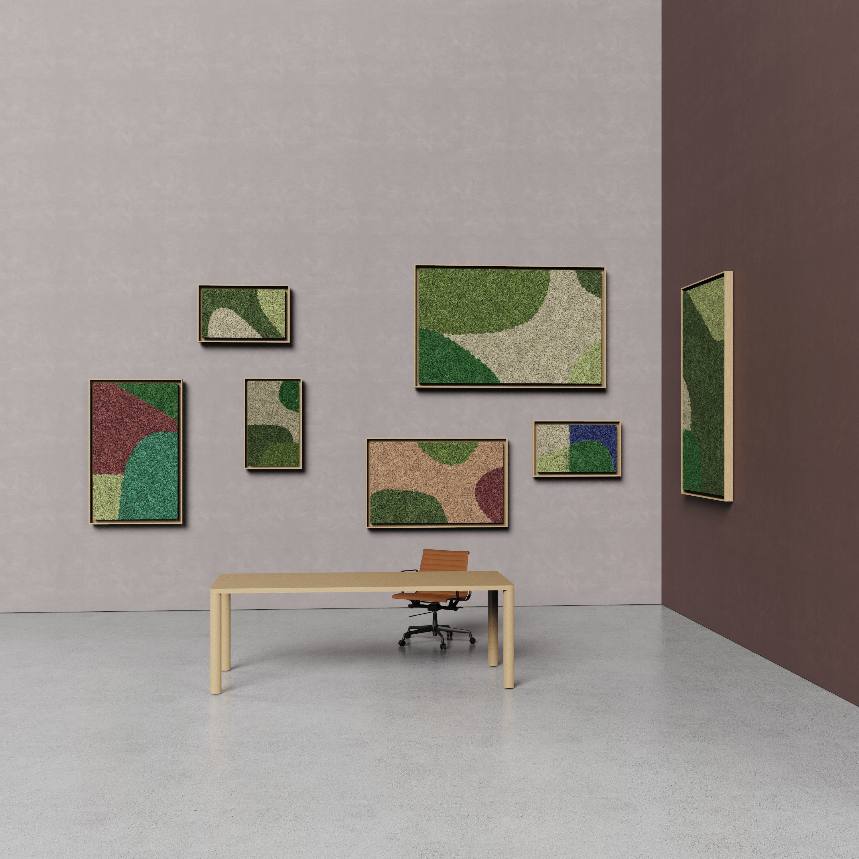 Акустическая панель из мха GREENMOOD FRAMED SYNERGY ARCH-00061647 - Вид №3