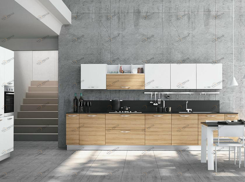 CREO Kitchens Модульная кухня с ручками sun-id-1411977