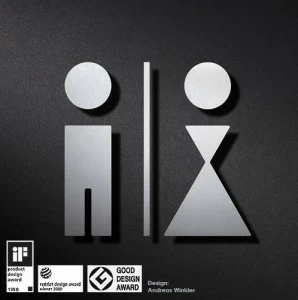 P0201 Туалет пиктограмма мужчины и женщины PHOS