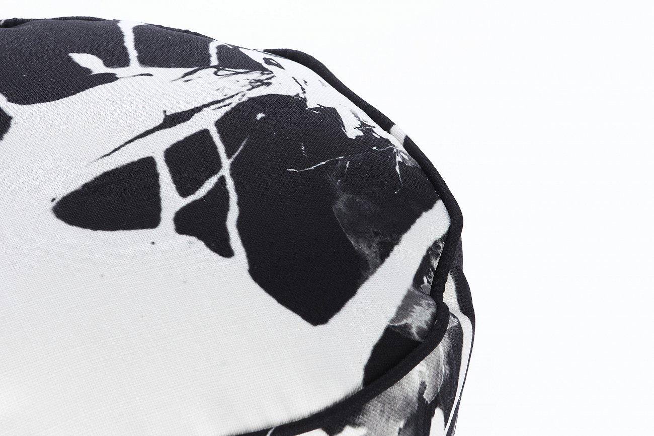 Пуф Tam-Tam черно-белый LAZY LIFE PARIS ДИЗАЙНЕРСКИЕ 051175 Белый;черный  - Вид №1