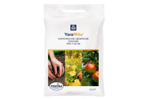 18441121 Удобрение YaraMila Осеннее 7-20-28, 2.5 кг 4620005612631 Fertika