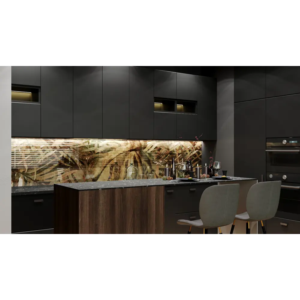 Стеновая панель Tropical Rusty 300x0.4x60 см АКП цвет коричневый 89199581 STLM-2066444 ALUMOART  - Вид №2