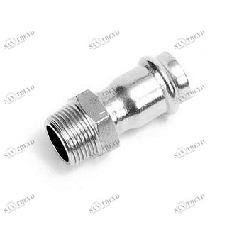 Муфта Н-пресс 15 x 1/2" нержавеющая сталь IBP PS4243G0150400