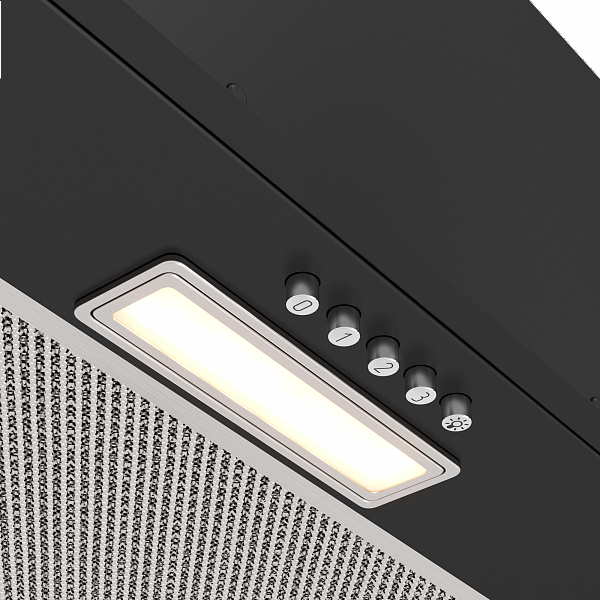 9280820 Вытяжка полновстраиваемая ELIKOR Cube Basic 60П-500-К3Д черный STDN-0139460 - Вид №1