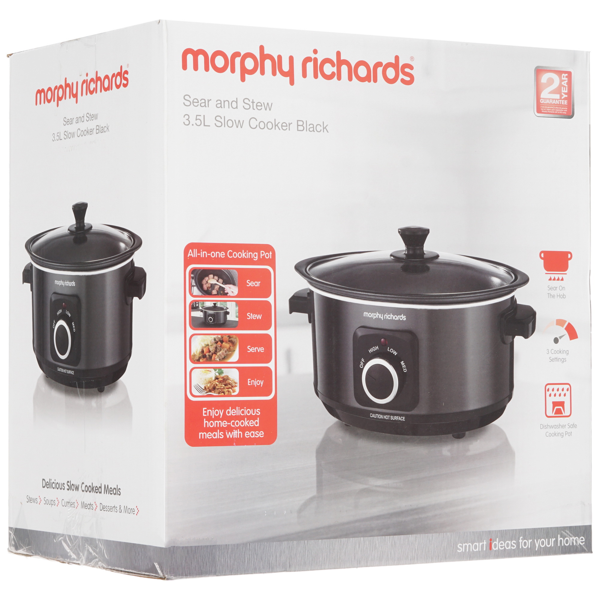 8167735 Медленноварка Morphy Richards 460012 черный STDN-0048744 - Вид №7