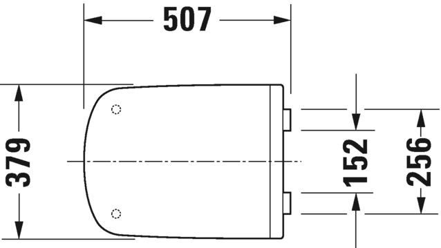 0062390000 Крышка сиденье для унитаза Duravit Durastyle - Вид №2