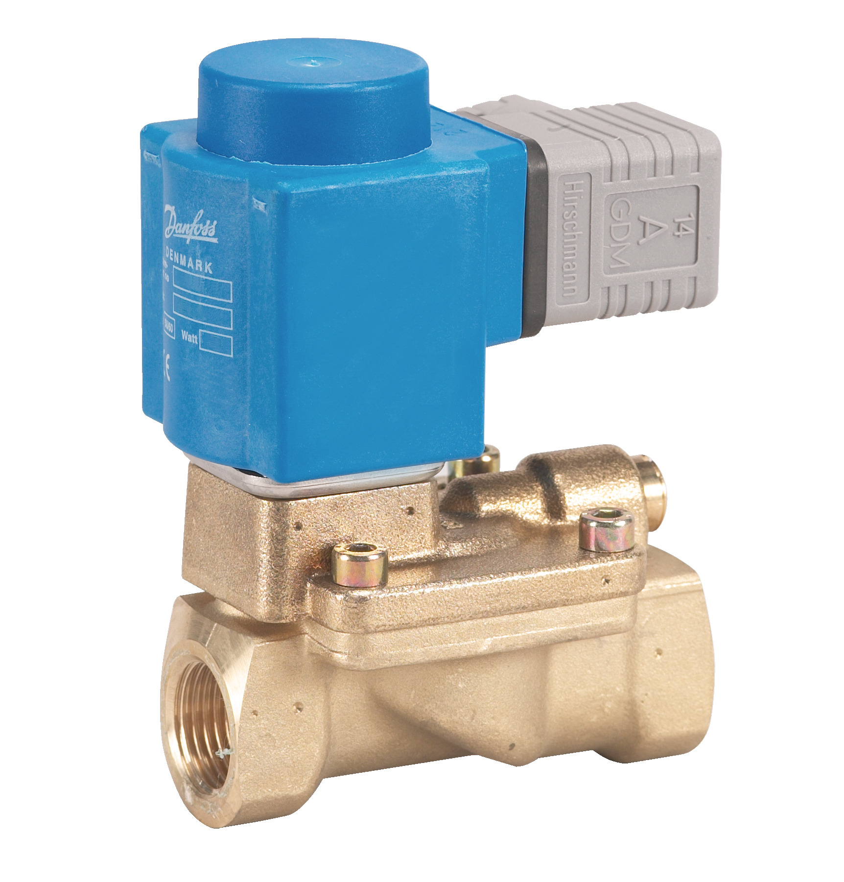 Danfoss EV220B — двухходовые электромагнитные клапаны для общей промышленности Клапан электромагнитный EV220B с кат. 032U460416  - Вид №30
