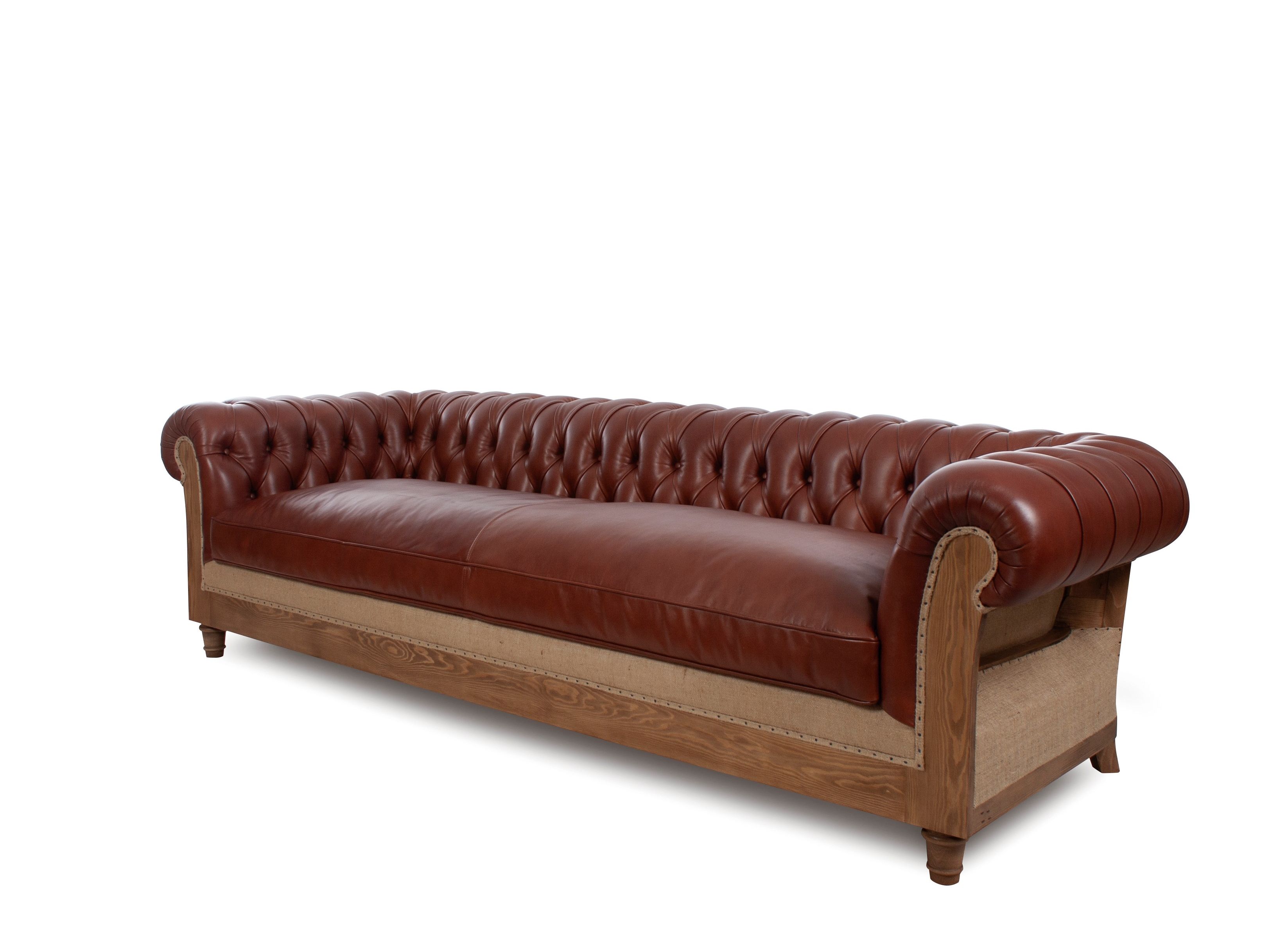 3-местный кожаный капитонный диван CREARTE COLLECTIONS Chesterfield Loor Essence ARCH-00061646 - Вид №20