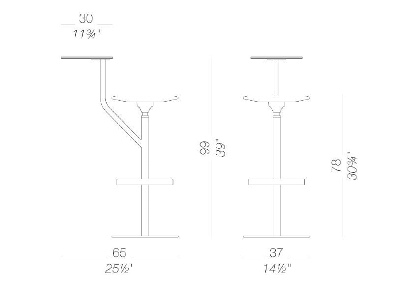 Садовый стул из нержавеющей стали и дерева Lapalma Aaron OUTDOOR ARCH-00051300 - Вид №10