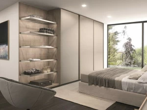 Zalf Дубовый шкаф с раздвижными дверцами Combi system