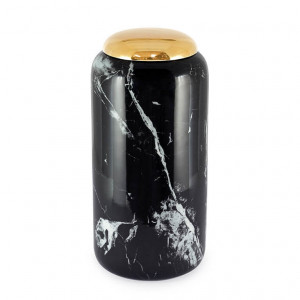 200809-93 ABHIKA КОРОБКА ПЕЧЕНЬЯ AGATA BLACK/GOLD