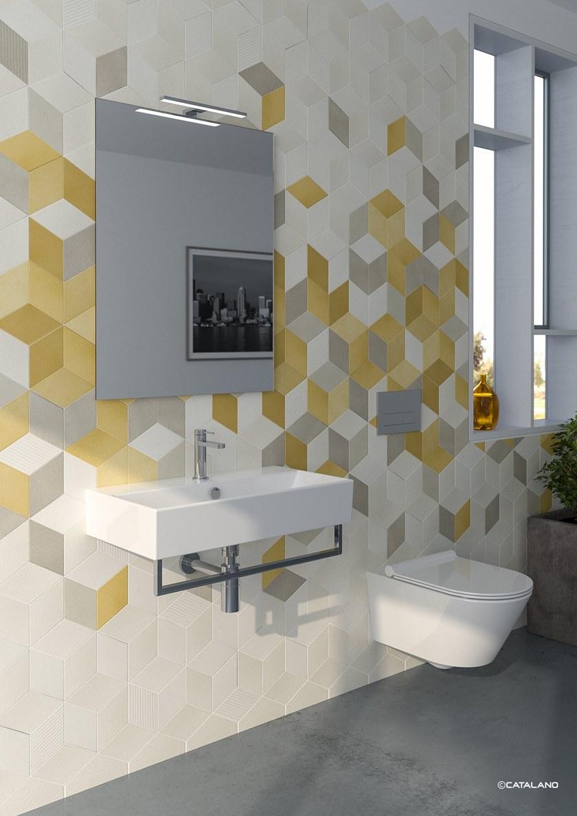 Подвесная раковина настенная овальная CERAMICA CATALANO Premium белая sun-id-1361921 - Вид №2