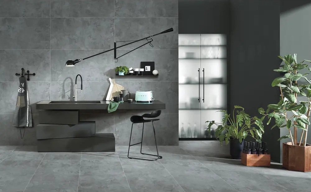 91632483 Керамогранит Arcadia Ceramica Eragon Dark Grey GI8002-A 60x120см цвет серый, цена за упаковку STLM-0944446