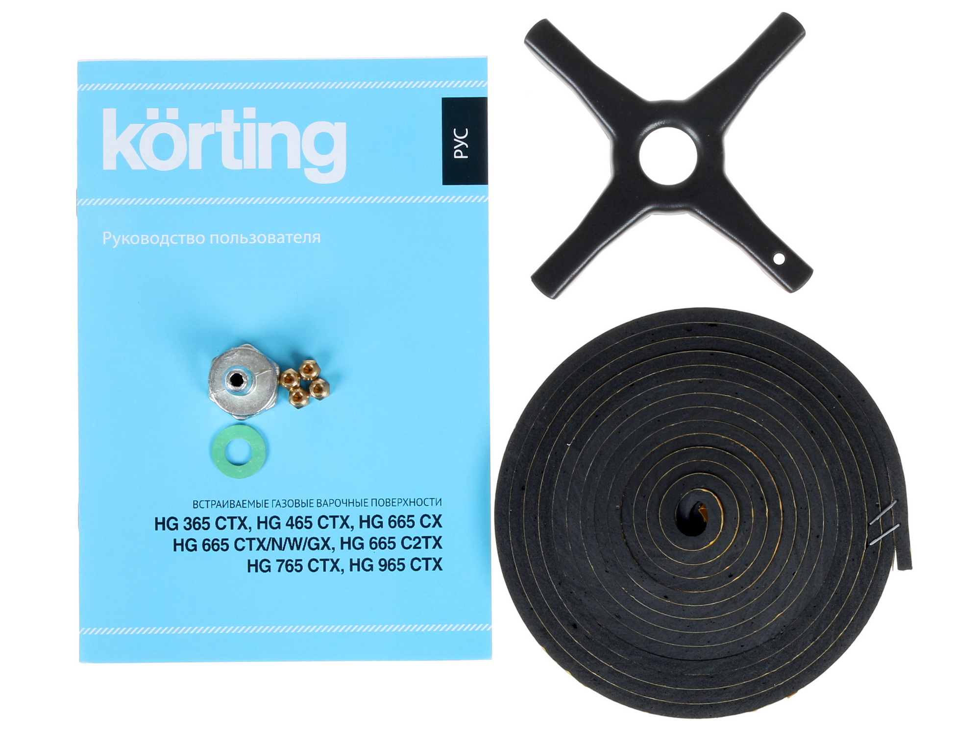 1100628 Газовая варочная поверхность Korting HG 665 CTW STDN-0009304 - Вид №8