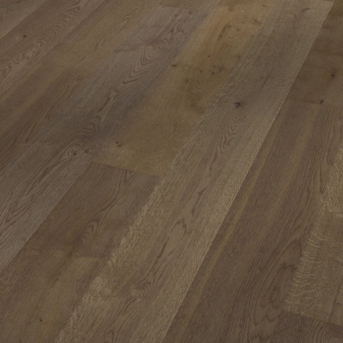 Паркетная доска Meister PD 400 Cottage Античный коричневый 8554 Дуб Рустик с брашью (Текстурированная) 2200х180 мм 2300200006 - Вид №1